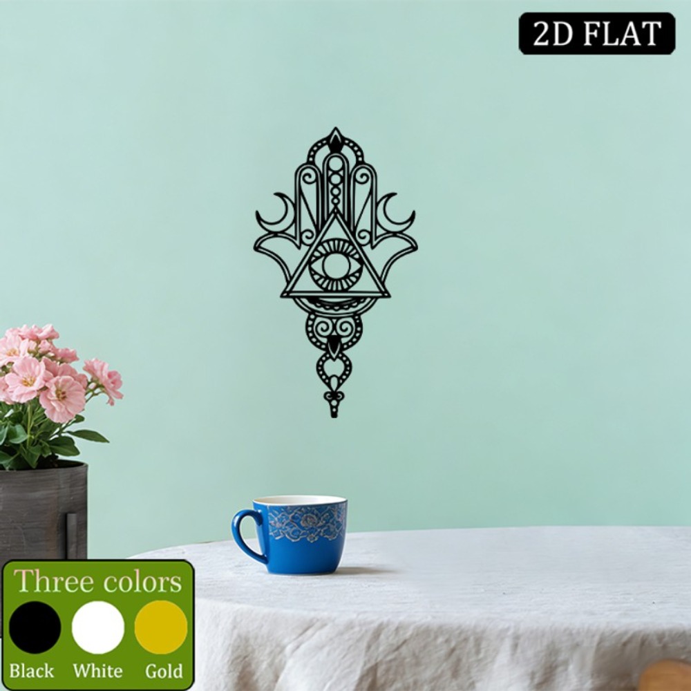 Art & Craft Fair - CIFBUY Iron Wall Art Hamsa Evil