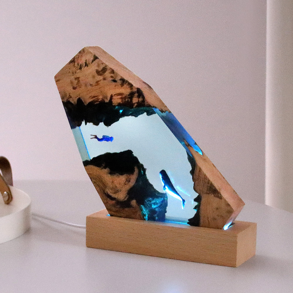 Art Craft Easter - New Underwater Cave Whale Diver Home