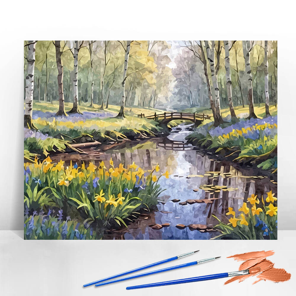Art Craft Website - DIY Painting By Numbers Landscape Digital