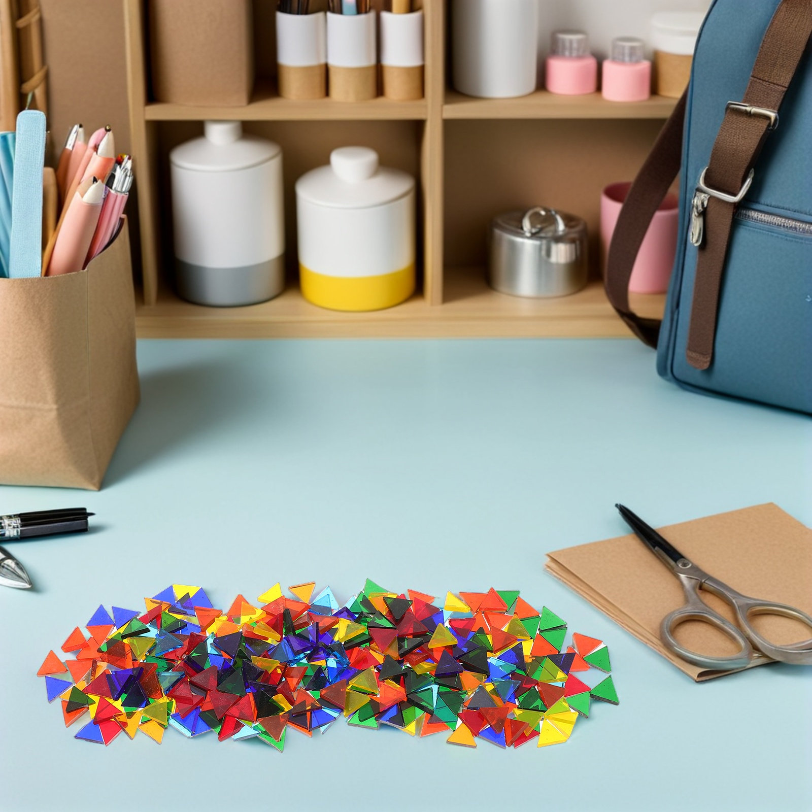 Art Craft Rainbow - 1 Bag Mosaic Cloud Mica Craft
