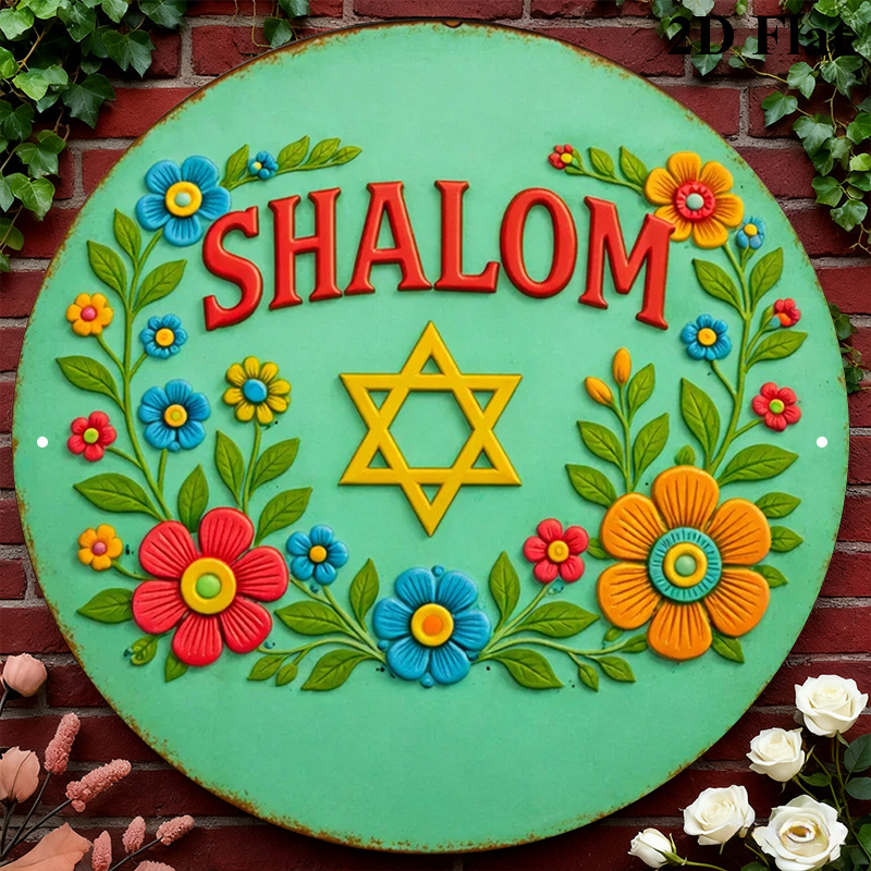 Art & Craft Fair - CIFBUY Shalom Star of David Aluminum