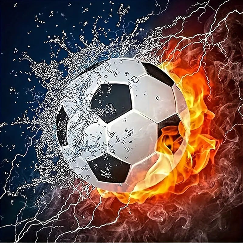 Art Craft Website - A Set of Football Diamond Painting
