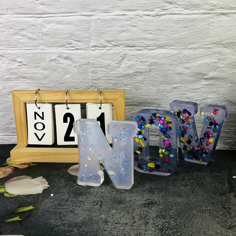 Large Silicone Molds for Casti - Letter S Art Craft recension och pris