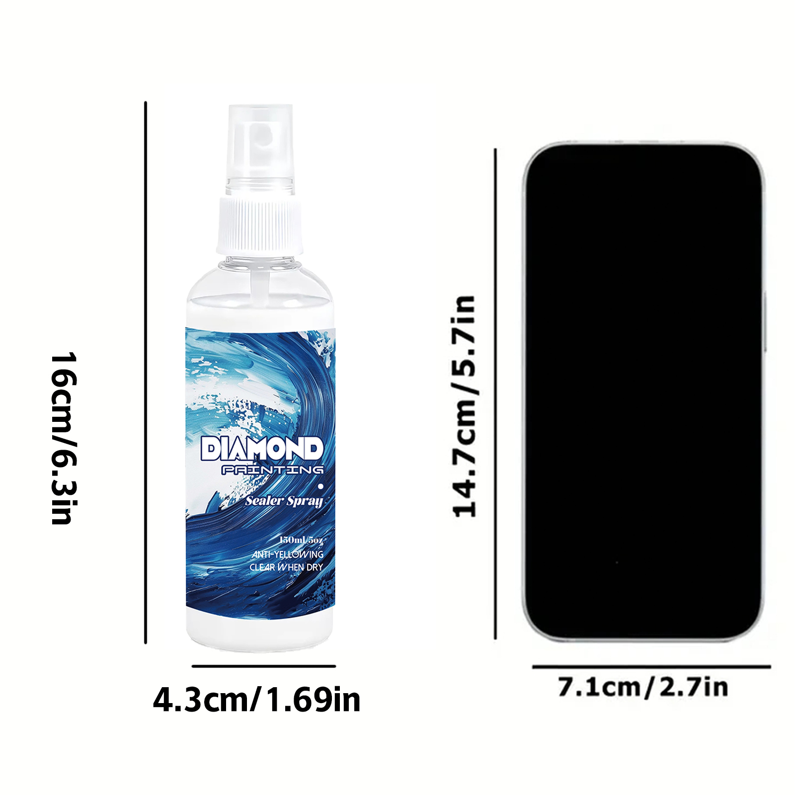 150ml Diamond Painting Sealant - Art Craft Resin recension och pris