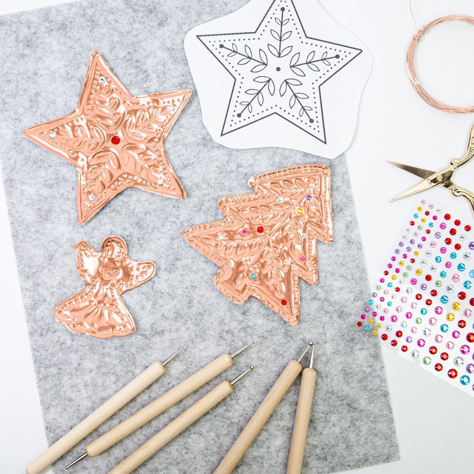 Embossing Foil 8 Pieces Alumin - Art Craft For Christmas recension och pris