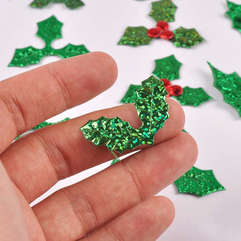 100Pcs 25-60mm Christmas Tree  - Art Craft New Year recension och pris