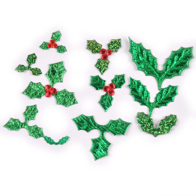 100Pcs 25-60mm Christmas Tree  - Art Craft New Year recension och pris
