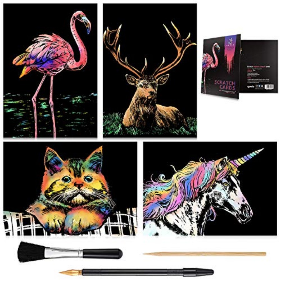 Rainbow Scratch Art Painting P - Art Craft Rainbow recension och pris