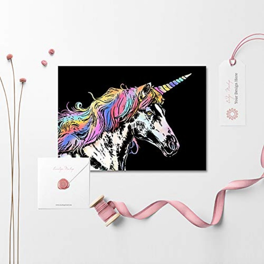 Rainbow Scratch Art Painting P - Art Craft Rainbow recension och pris