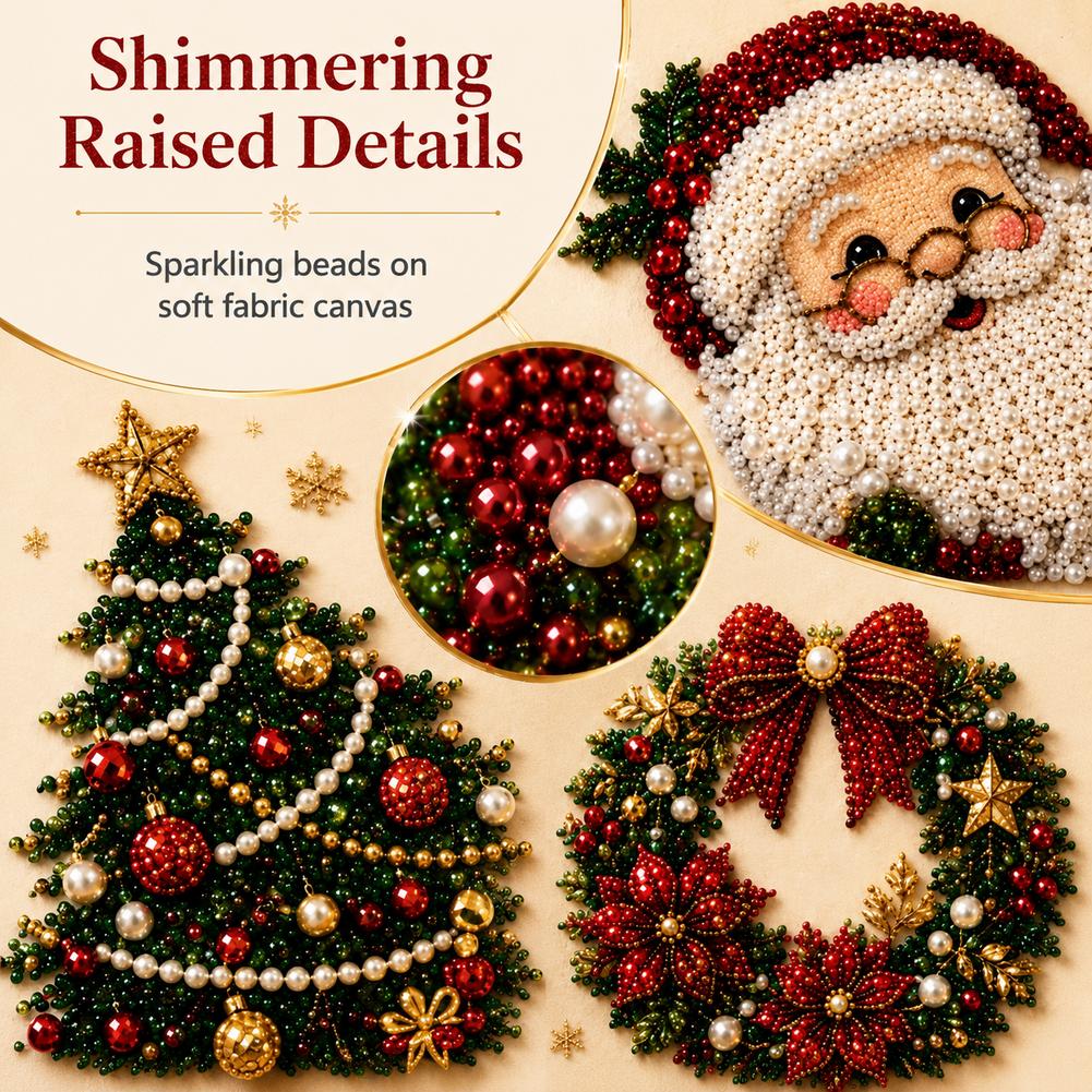 Christmas Santa Claus Pearl Ar - Art Craft Resin recension och pris