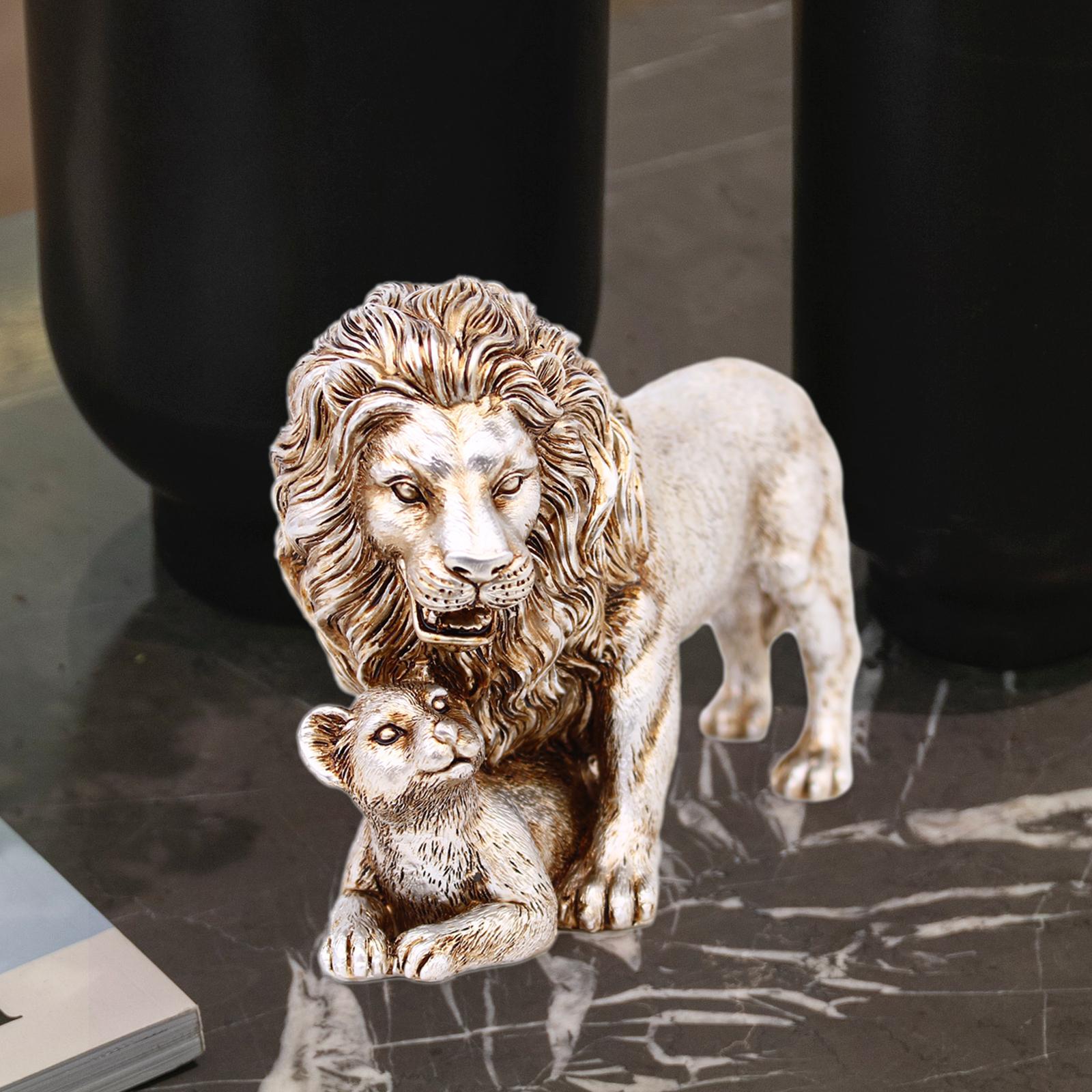 Lion Statue Home Decoration Ar - Art Craft Lion recension och pris