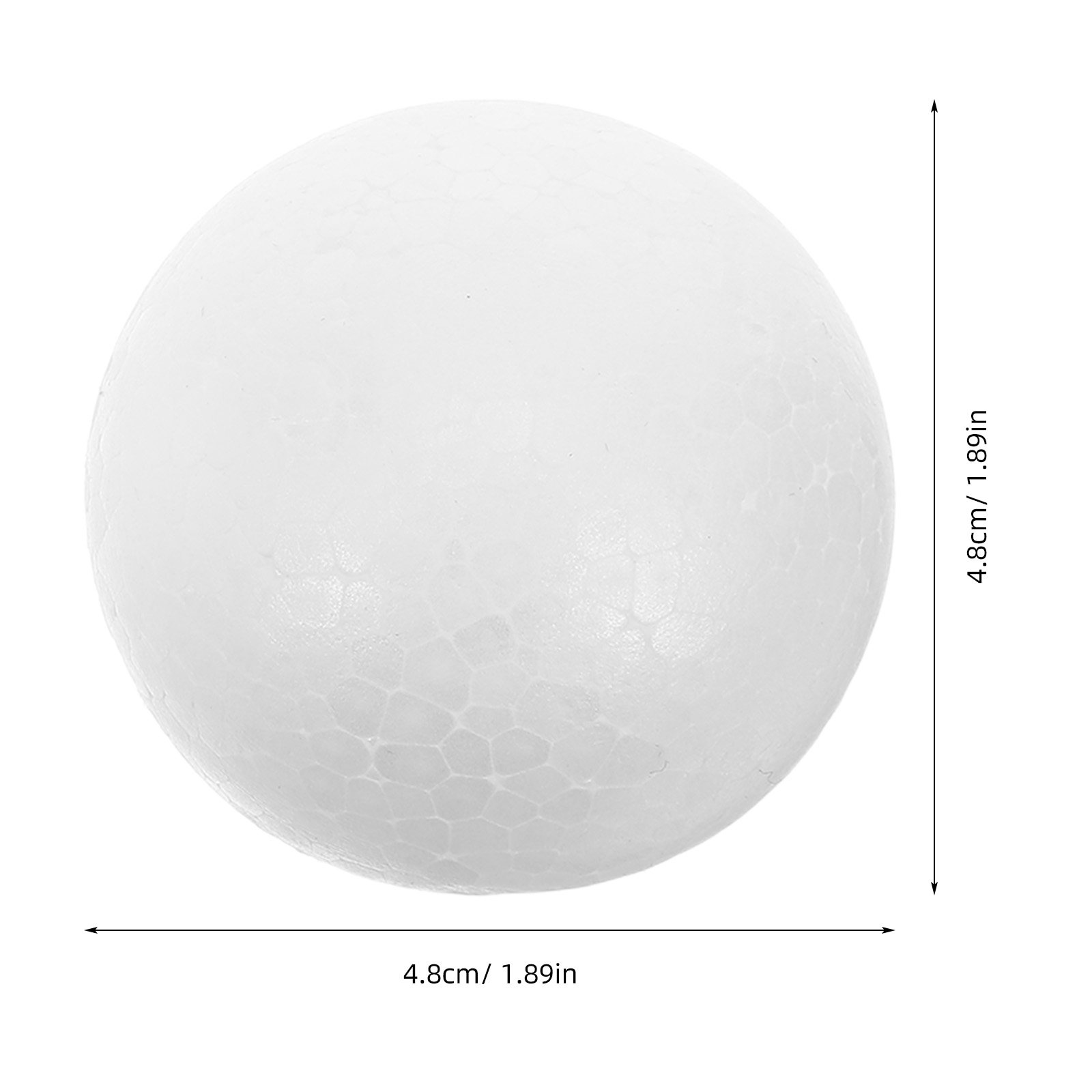 70Pcs Polystyrene Half Spheres - Art Craft For Christmas recension och pris