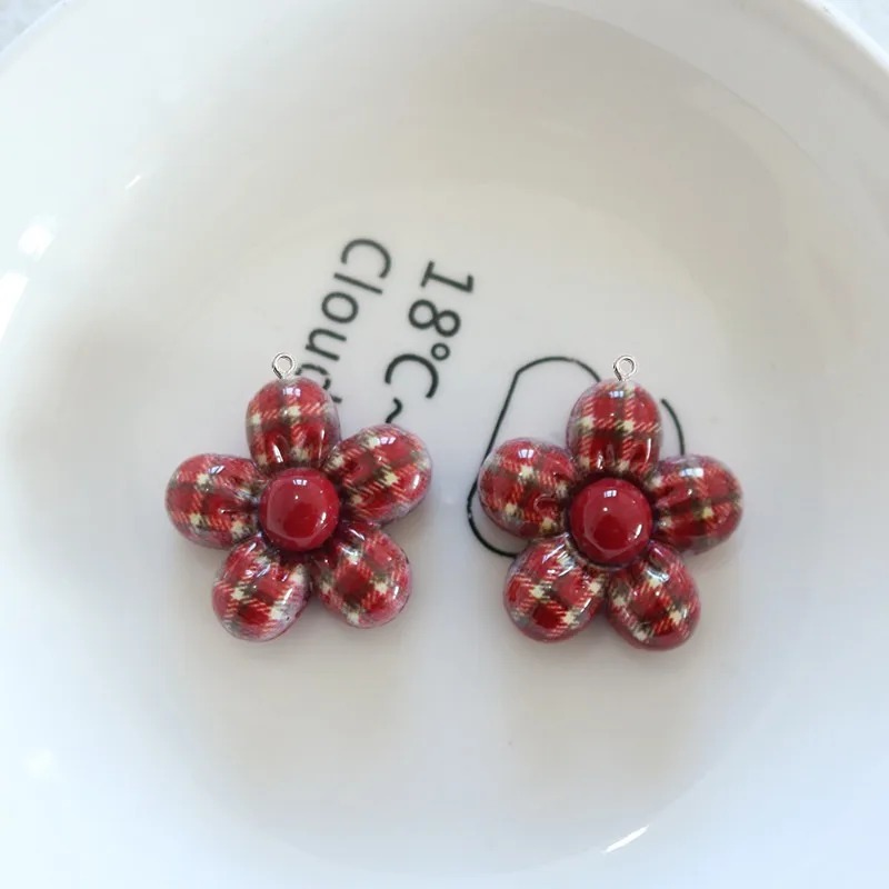 10Pcs Sweet Flower Planar Resi - Art Craft Resin recension och pris
