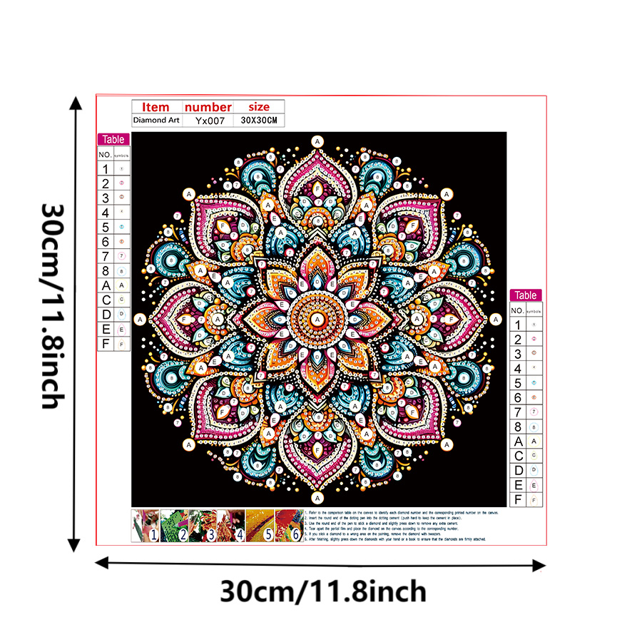 5D DIY Diamond Painting Flower - Art Craft Website recension och pris
