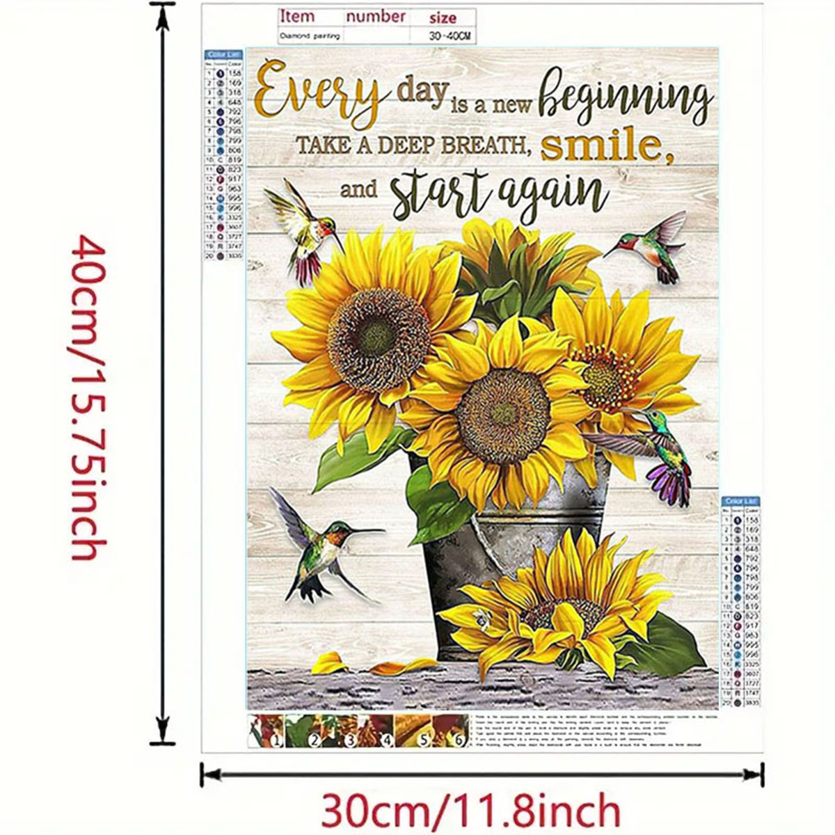 A Sunflower Diamond Painting S - Art Craft Website recension och pris