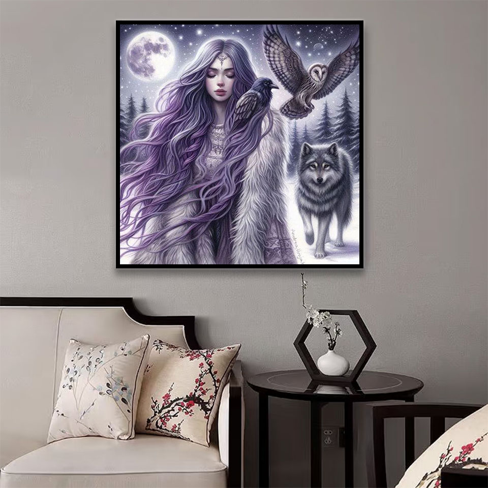 5D DIY Diamond Painting: Woman - Art Craft Lion recension och pris