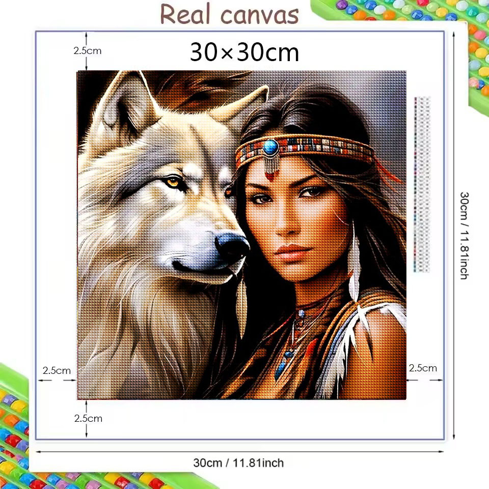 5D DIY Diamond Painting: Woman - Art Craft Lion recension och pris