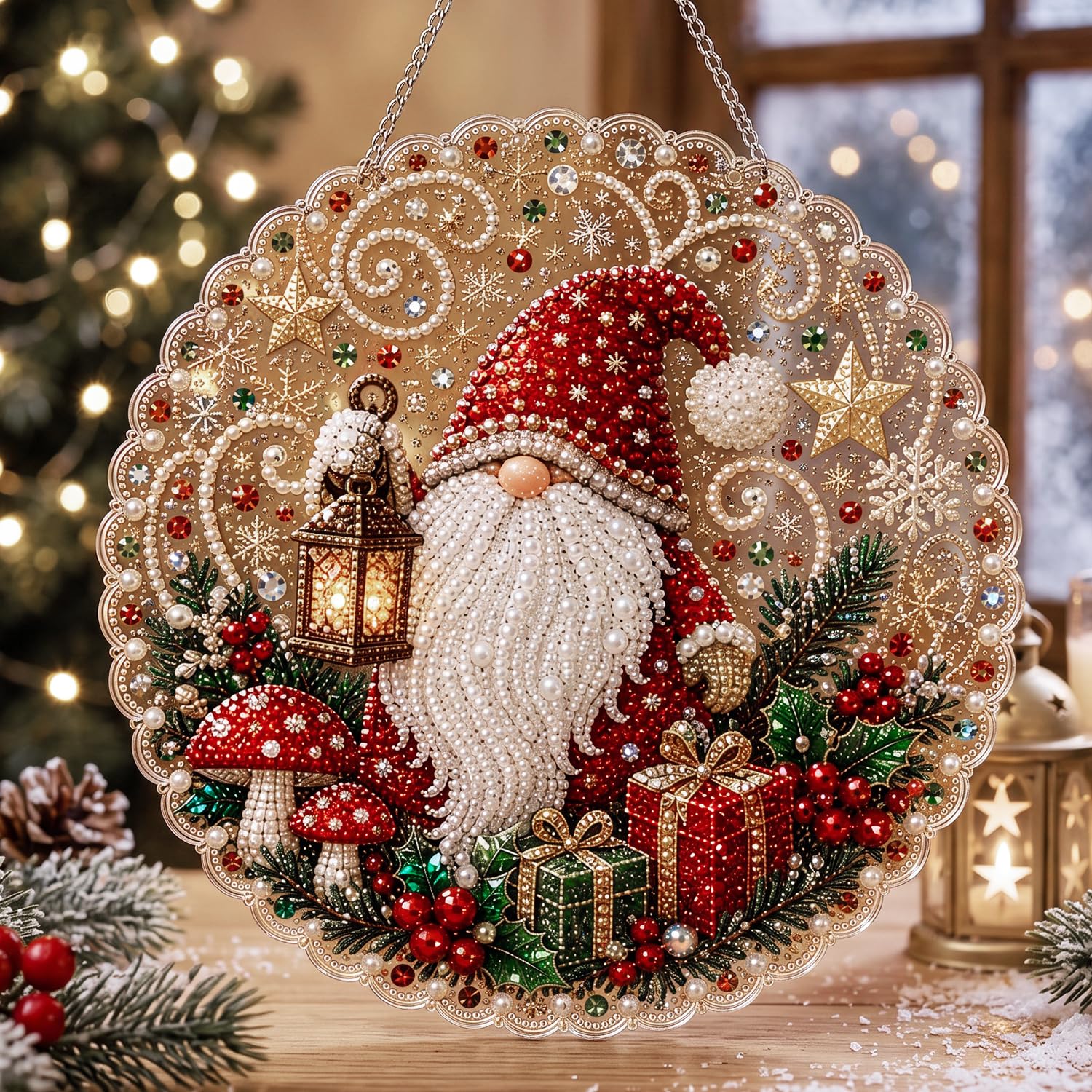 Christmas Pearl Diamond Painti - Art Craft For Christmas recension och pris