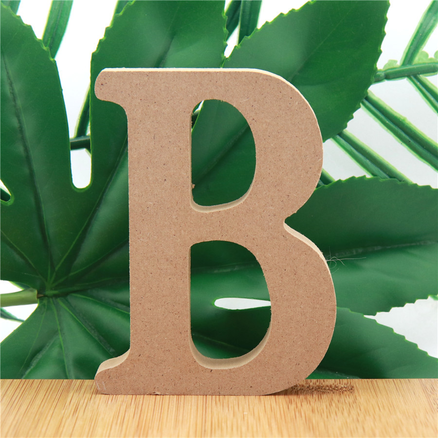 1pc 10cm Wood Color Wooden Let - Letter S Art Craft recension och pris