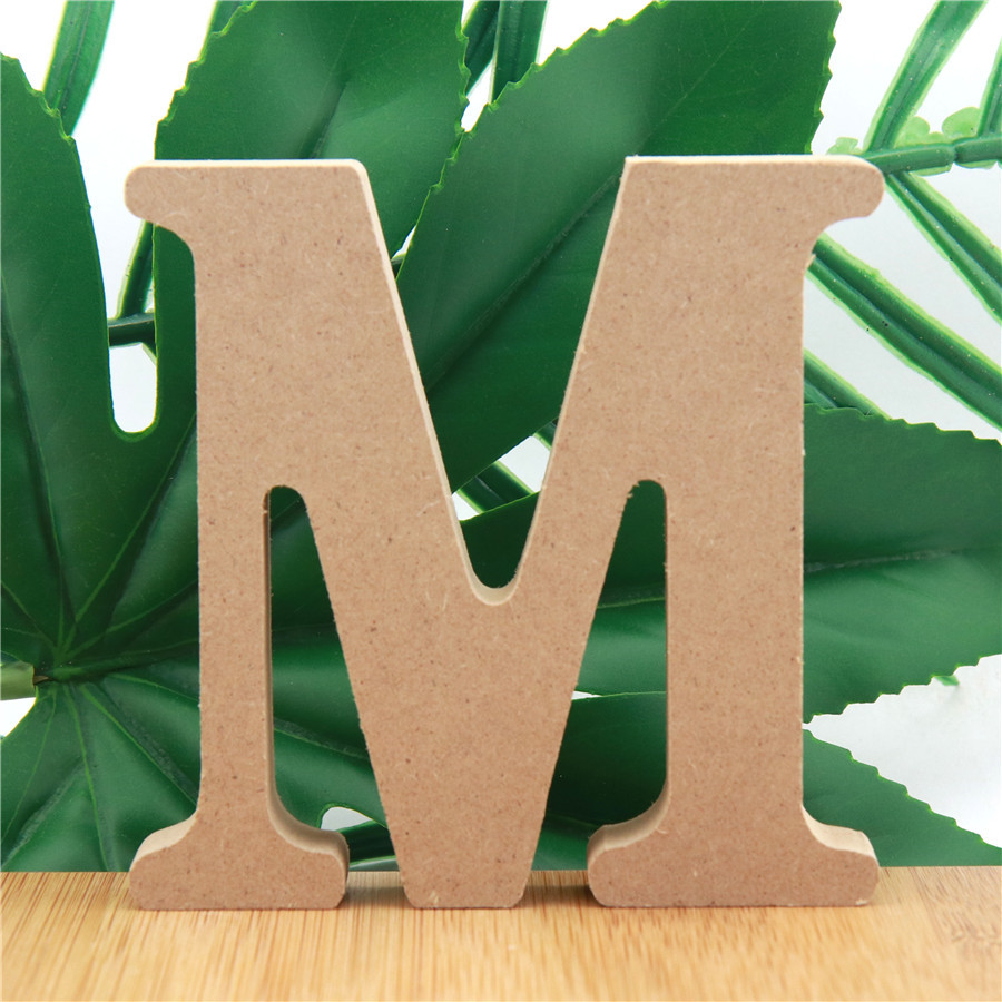 1pc 10cm Wood Color Wooden Let - Letter S Art Craft recension och pris
