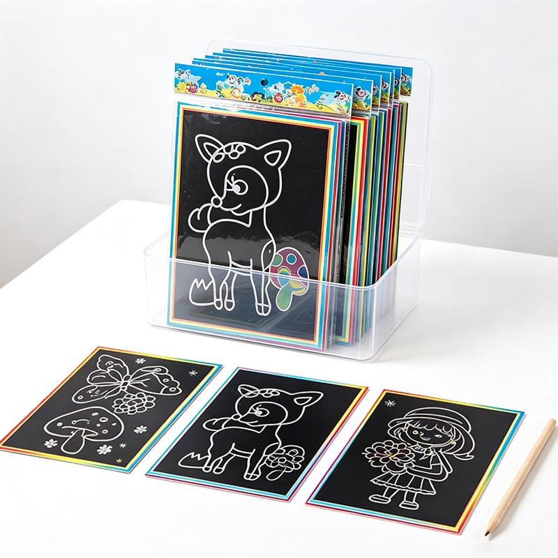 10/15/20Sheet Small Scratch Ar - Art Craft Rainbow recension och pris
