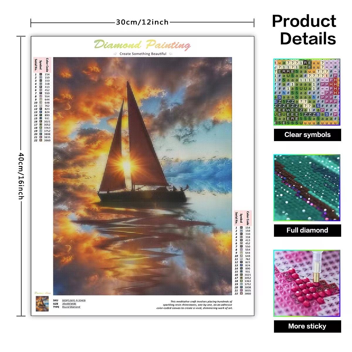 Sea Lion 5d Diamond Painting H - Art Craft Lion recension och pris