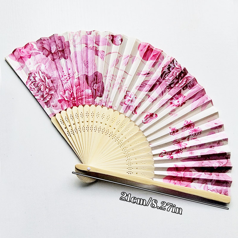 Silk Fan Chinese Japanese Styl - Art Craft Website recension och pris