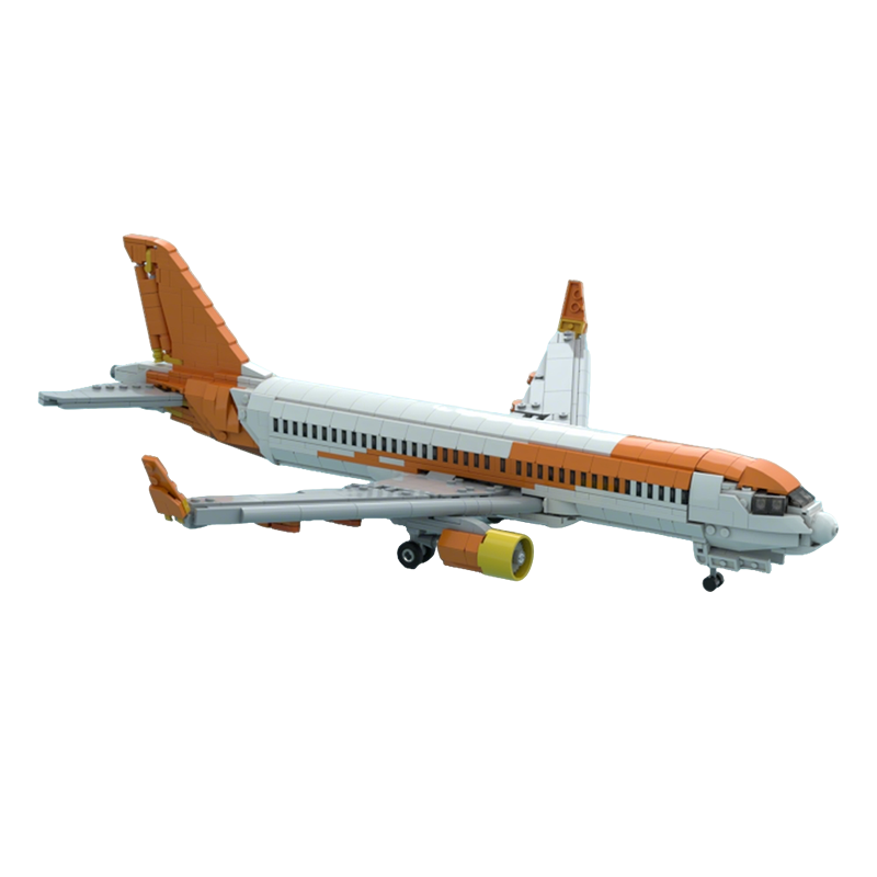 1100pcs MOC Easy Jet Airbuss A - Art Craft Ideas Easy recension och pris