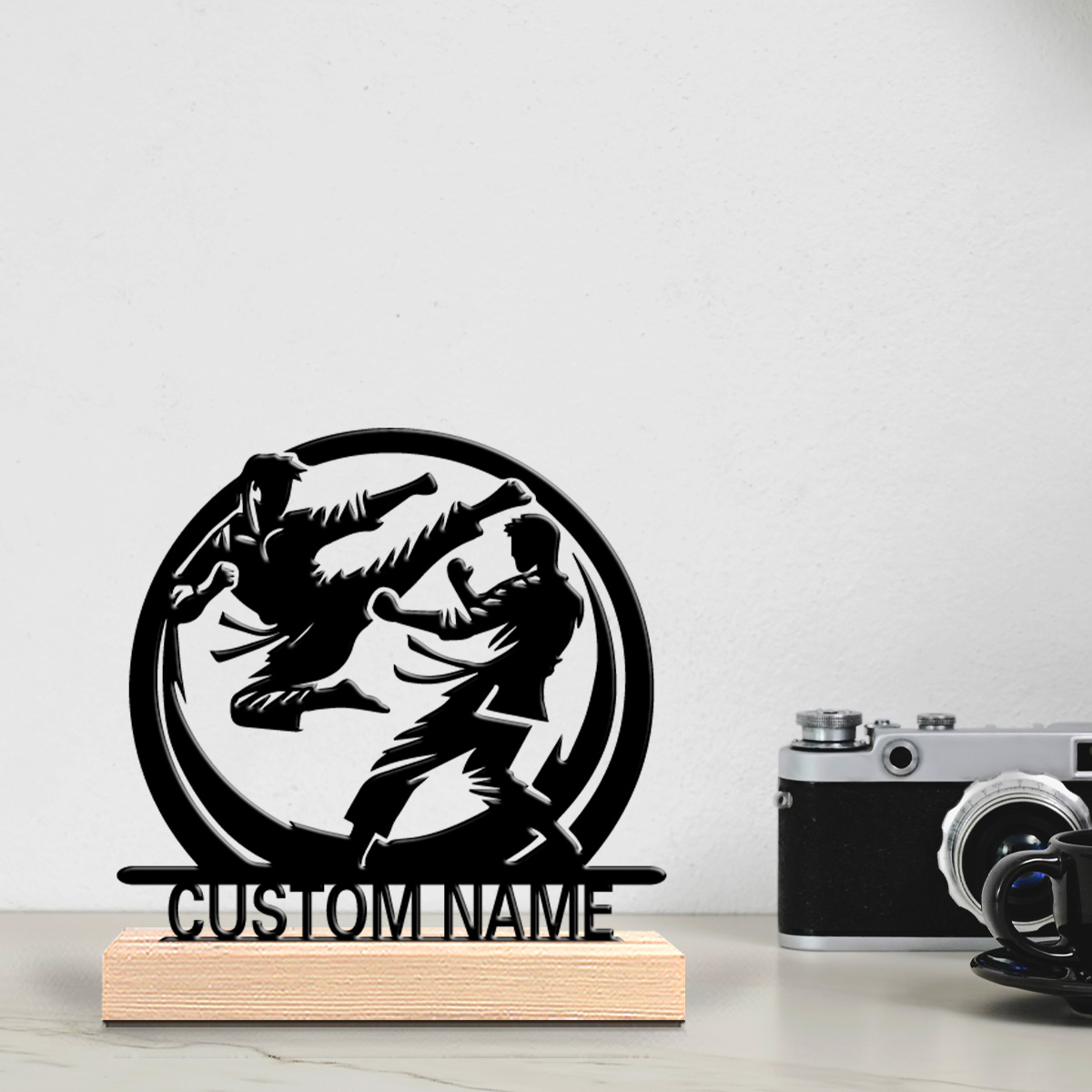 1pc Fashion Taekwondo Custom L - Art Craft Wood recension och pris