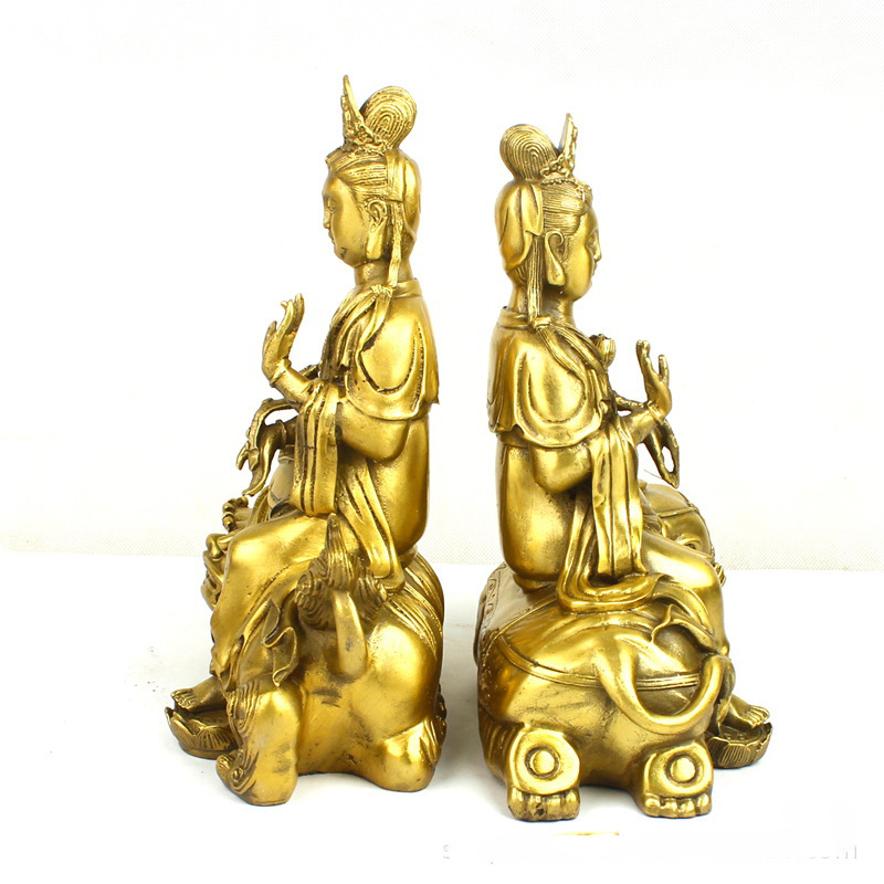 Manjushri Samantabhadra Buddha - Art Craft Lion recension och pris