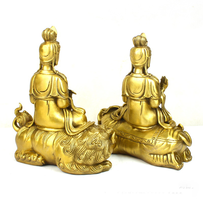 Manjushri Samantabhadra Buddha - Art Craft Lion recension och pris