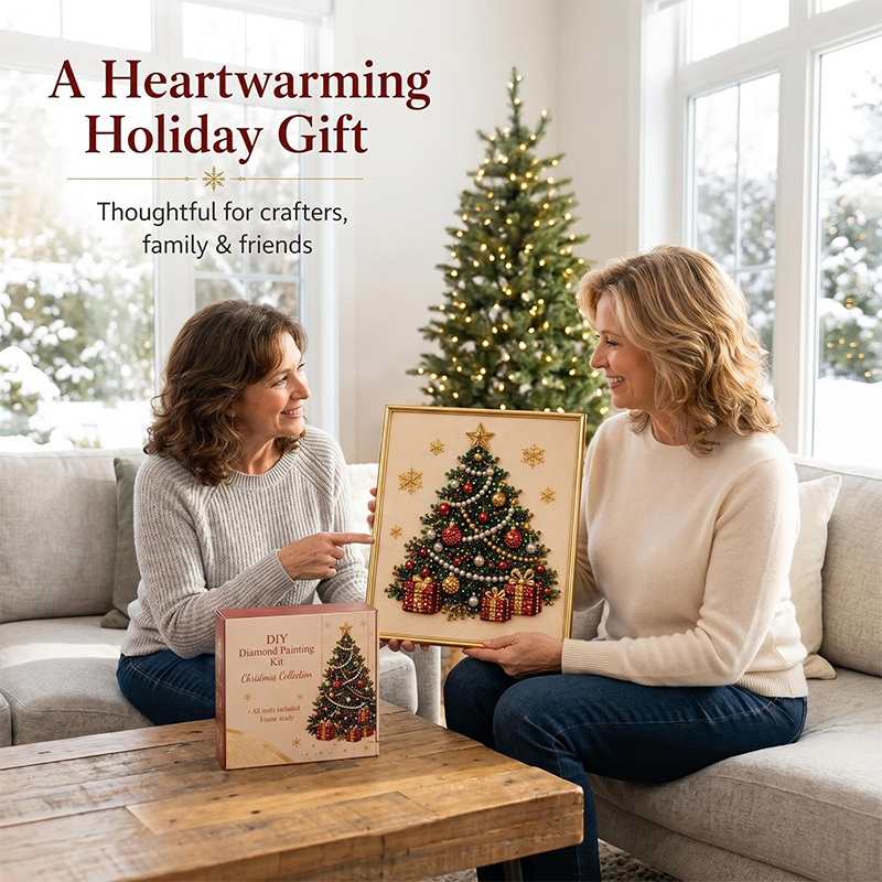 Christmas Pearl Diamond Painti - Art Craft For Christmas recension och pris