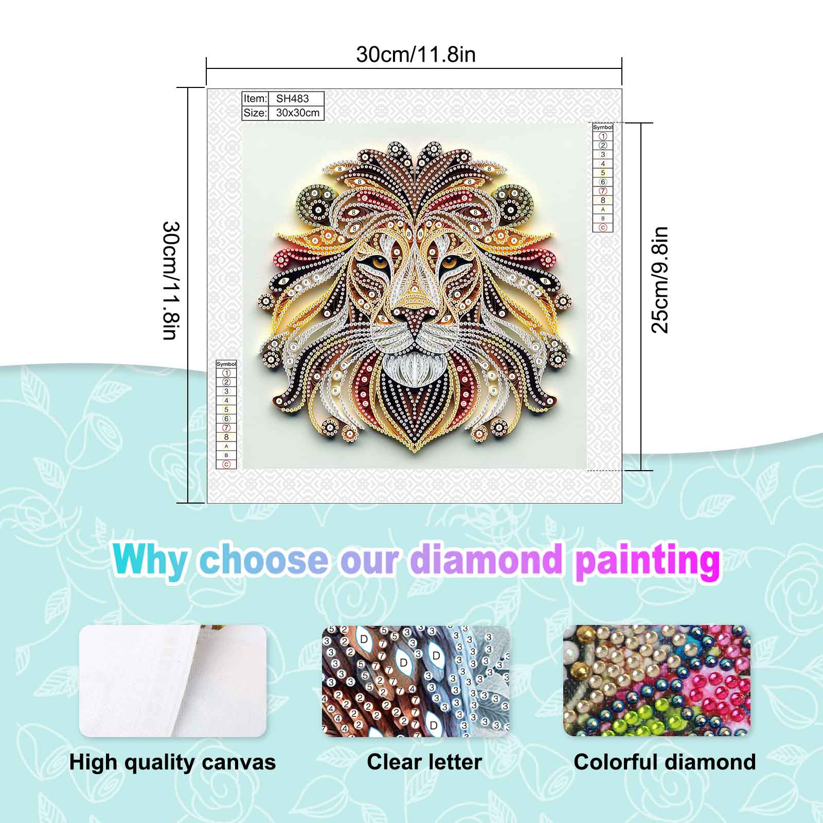 Special Shape Diamond Kits for - Art Craft Lion recension och pris