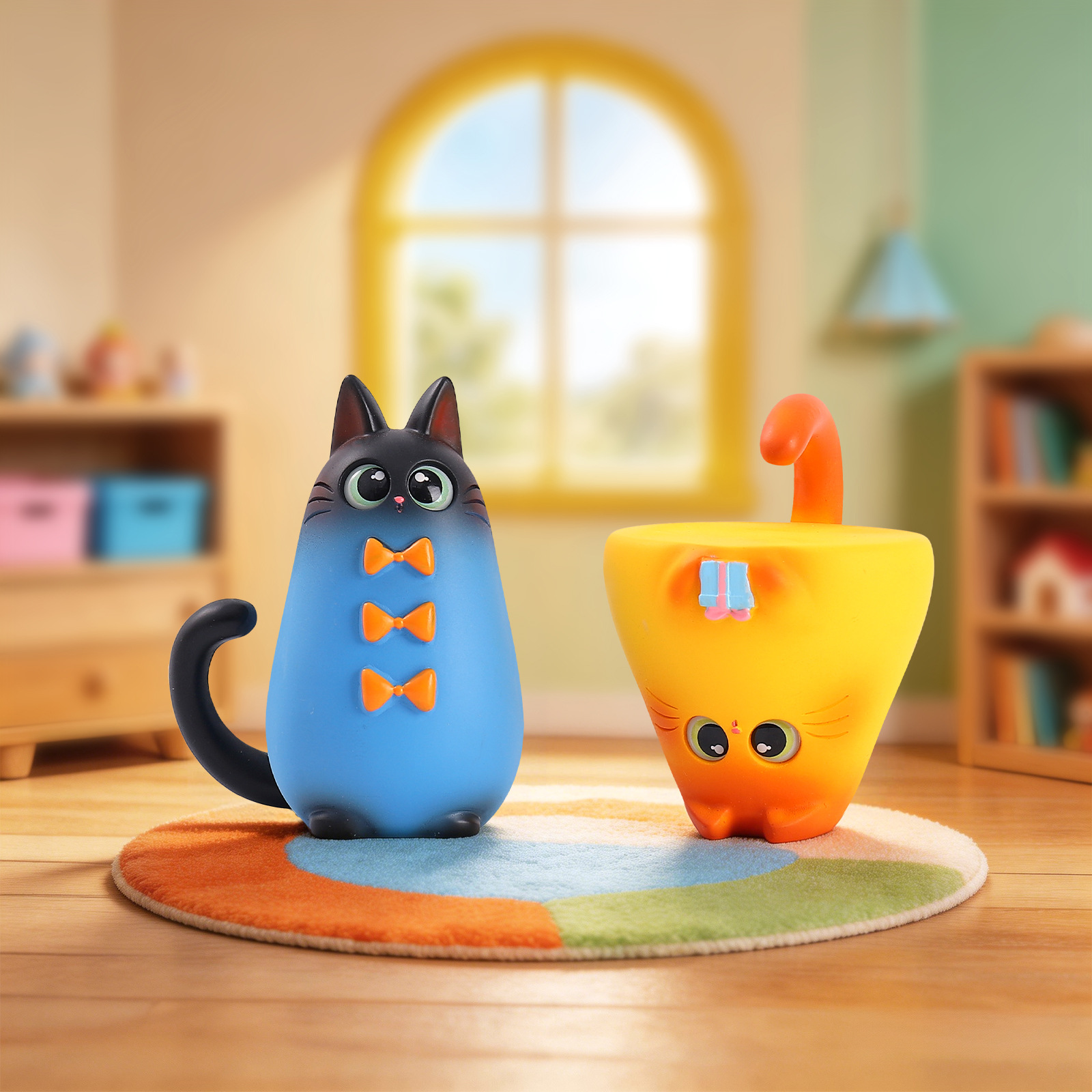 Blind Box Cat Figurine Resin C - Art Craft Website recension och pris