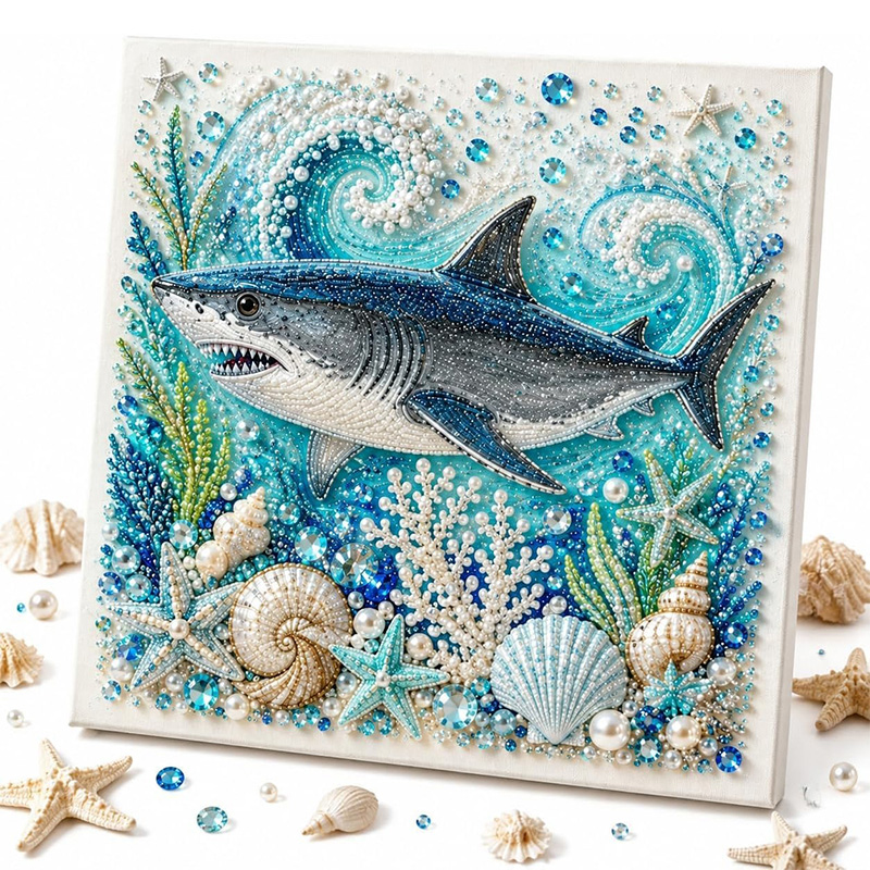 Ocean Theme Pearl Art DIY Kit  - Art Craft Website recension och pris