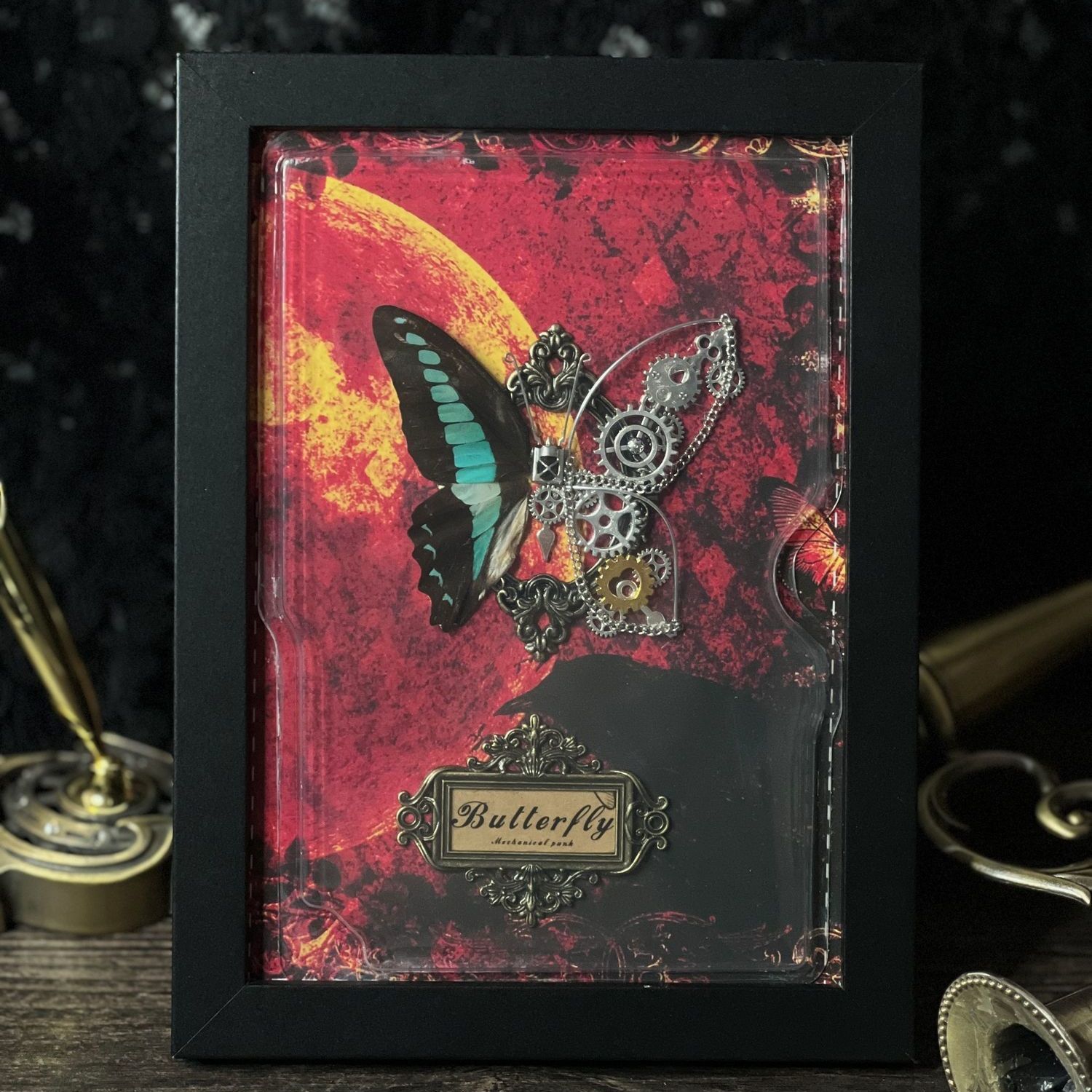 Steampunk Butterfly Frame DIY  - Art Craft Home recension och pris