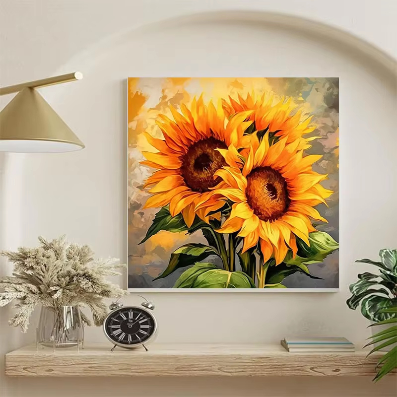 Sunflower Oil Painting Set, Ha - Letter S Art Craft recension och pris