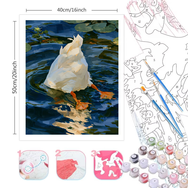 Paint By Numbers Kit for Adult - Letter S Art Craft recension och pris
