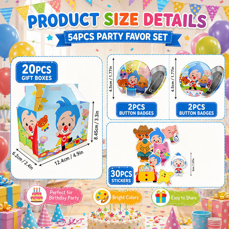 Clown Cartoon Pattern Paper Bo - Art Craft Easter recension och pris
