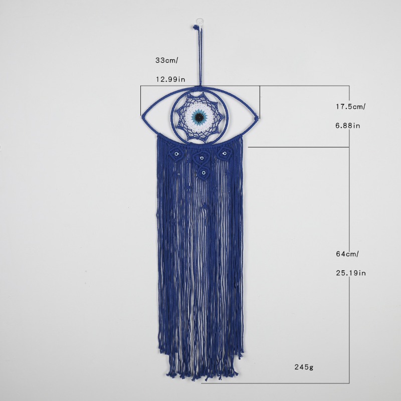 Nordic Handwoven Evil Eye Tape - Art Craft Home recension och pris