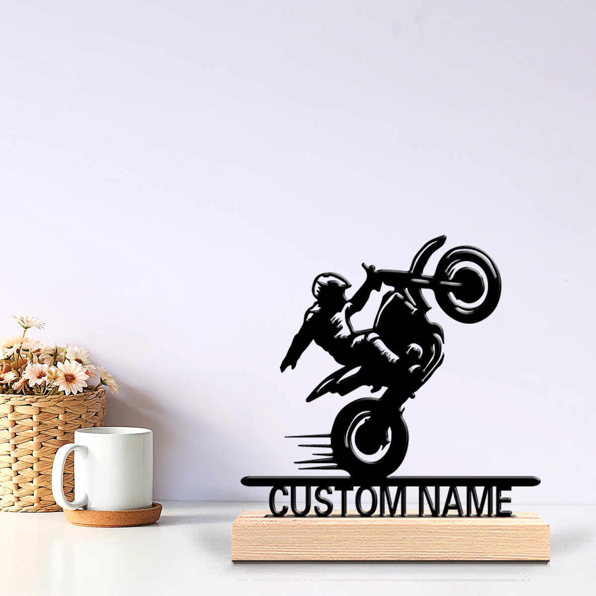1pc Simple Motorcycle Kid Cust - Art Craft Wood recension och pris