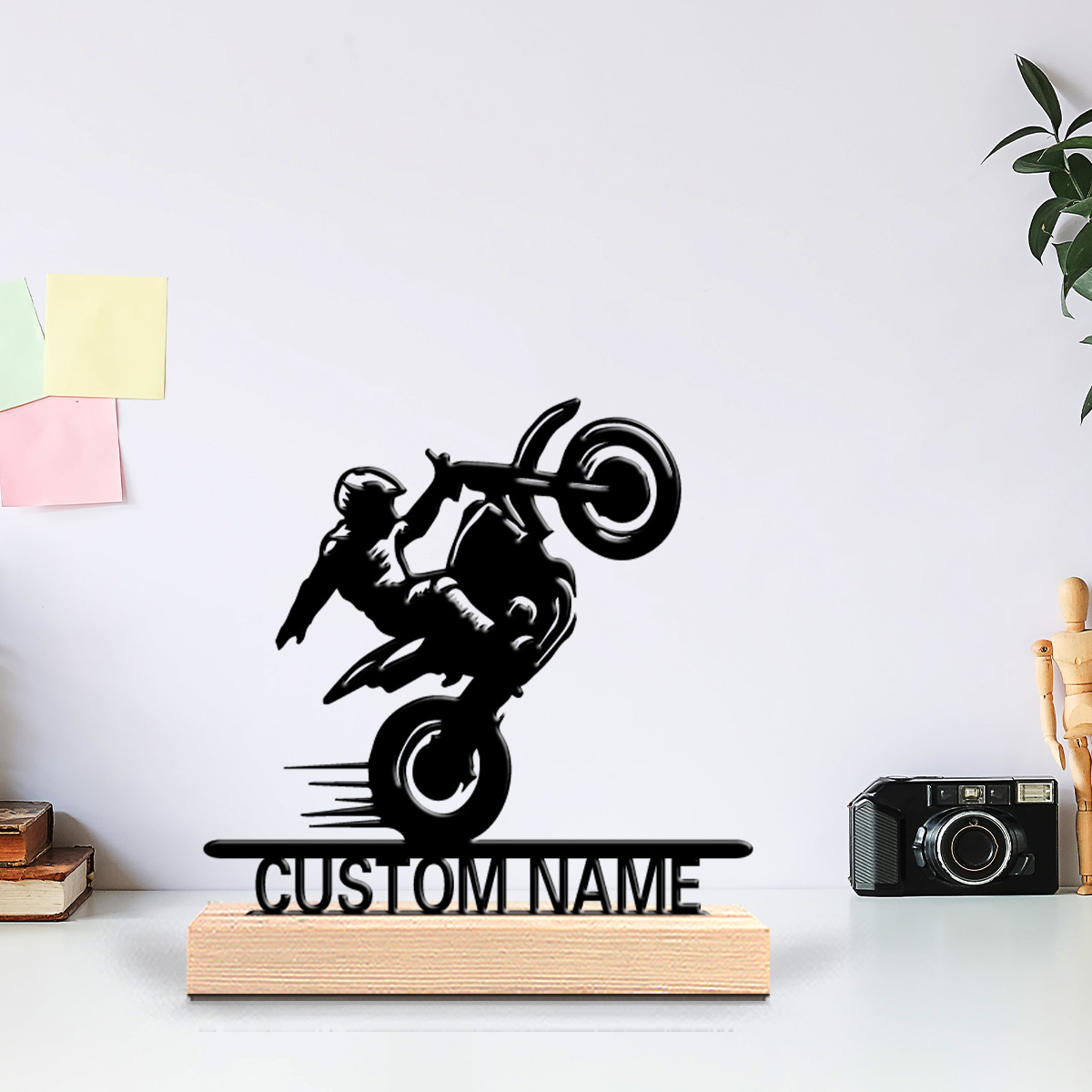 1pc Simple Motorcycle Kid Cust - Art Craft Wood recension och pris