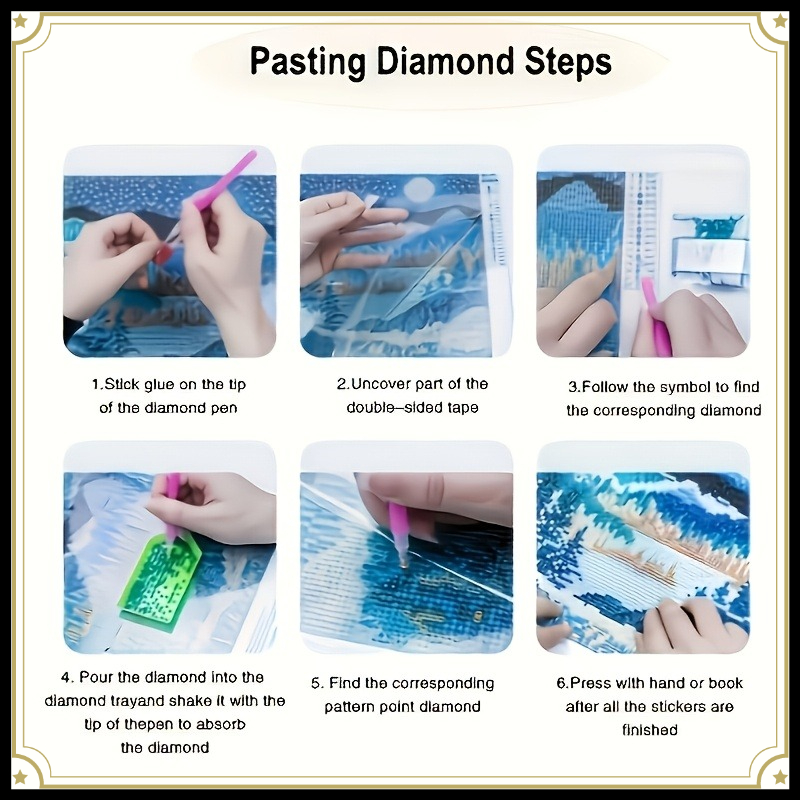 Full Round Diamond Painting Cu - Art Craft Room Ideas recension och pris