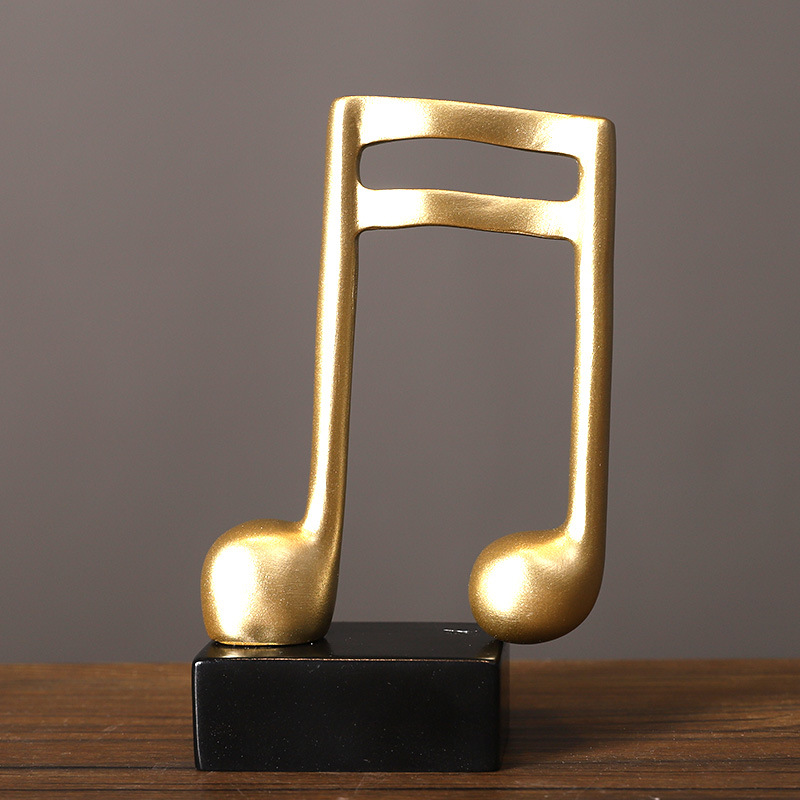 Y Minimalist Resin Music Note  - Art Craft Room Ideas recension och pris