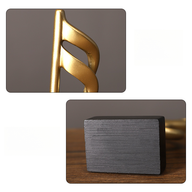 Y Minimalist Resin Music Note  - Art Craft Room Ideas recension och pris