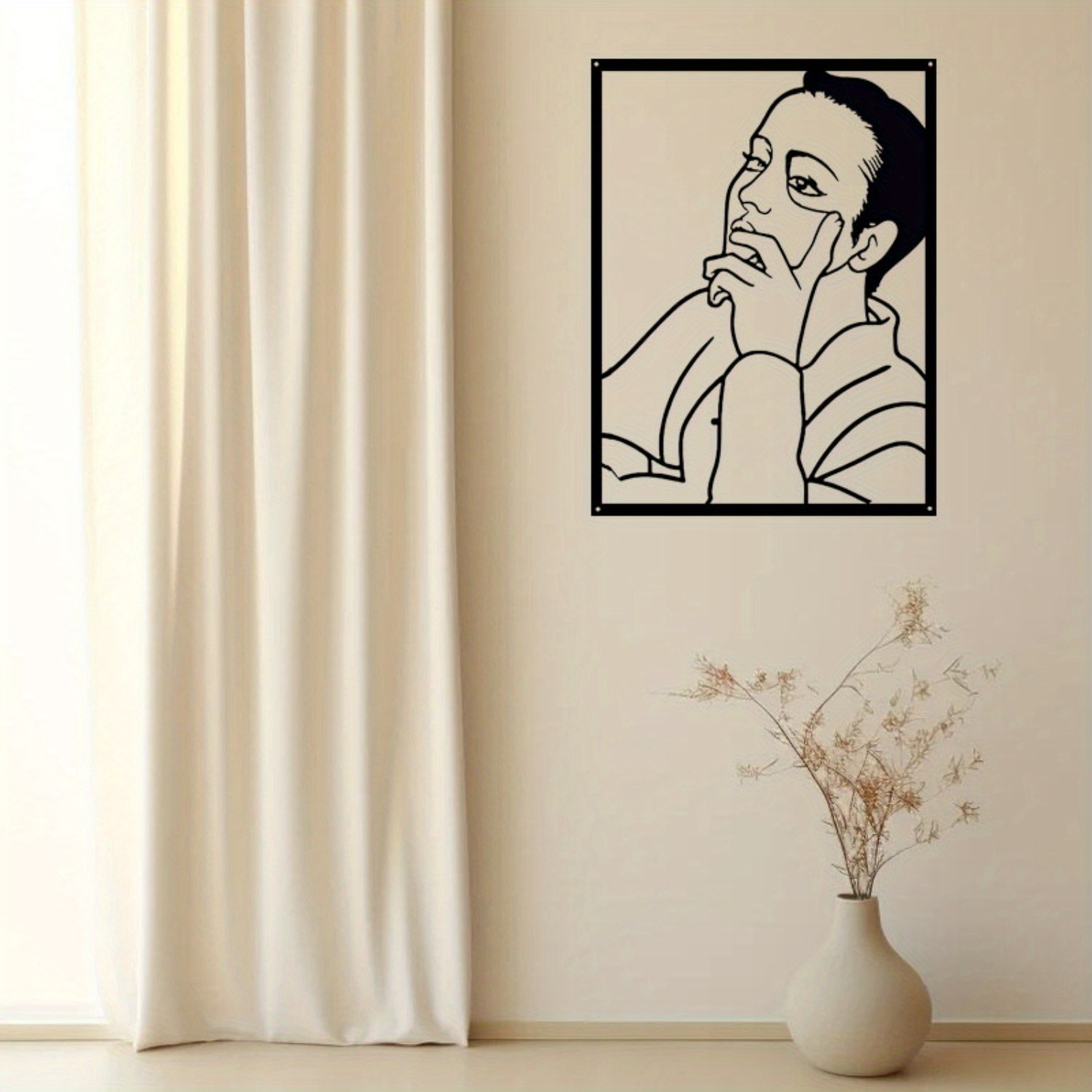 1pc Tailorable Metal Framed Po - Art Craft Home recension och pris