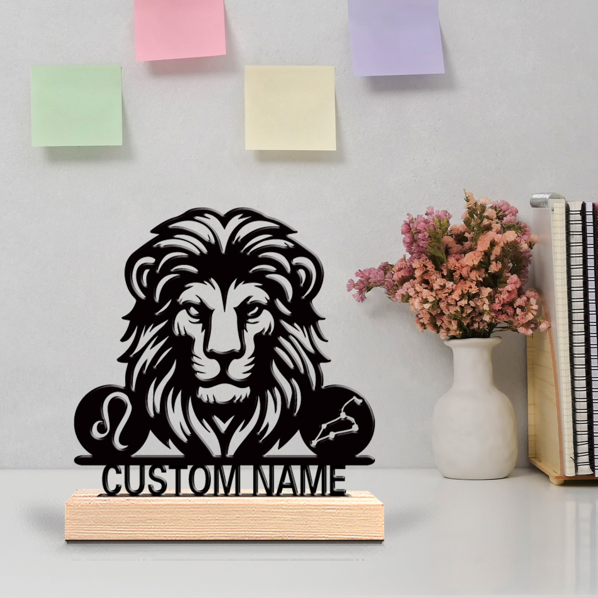 1pc lion Personalized Name Met - Art Craft Lion recension och pris