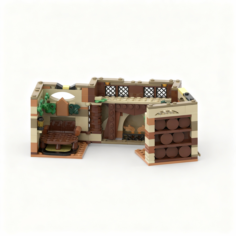 301pcs MOC Harry HP Common Roo - Art Craft Room Ideas recension och pris