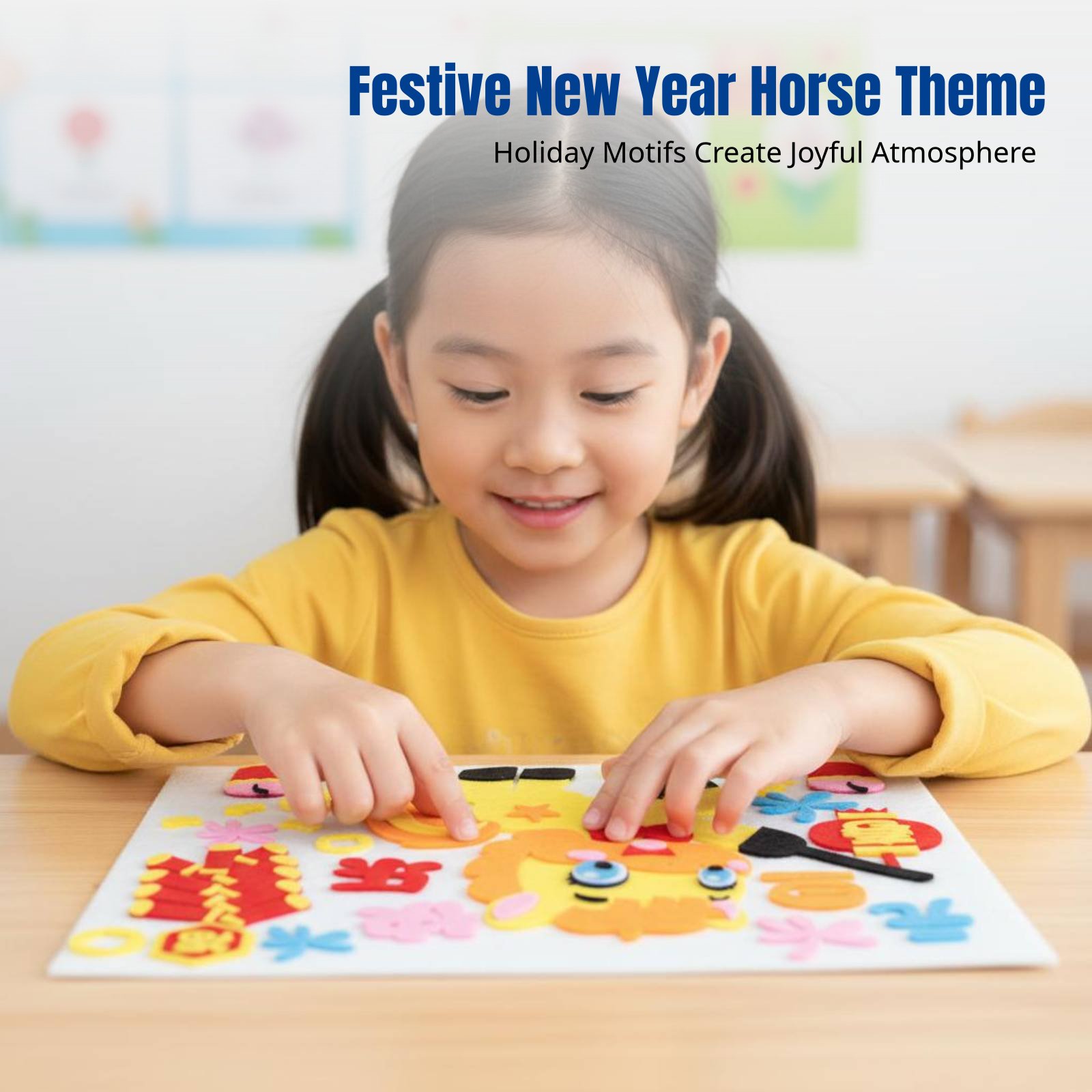 2026 New Year DIY Fabric Art S - Art Craft New Year recension och pris