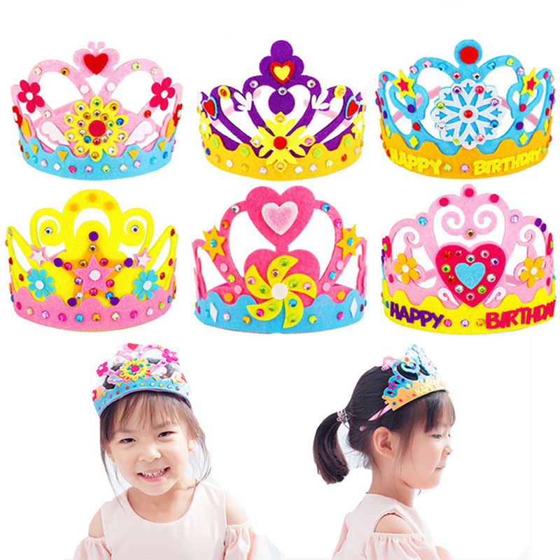 DIY Crafts Toy Crown Creative  - Art Craft Rainbow recension och pris